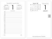 2025 13E Desk Calendar Refill