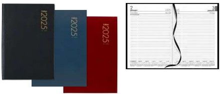 2025 Collins A51 Diary, Navy