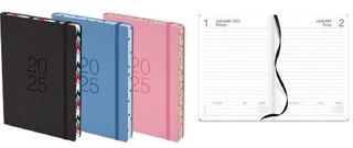 2025 Diary A51 DPP Colour Edge Blue