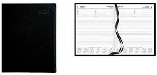 2025 Collins BD1081 Business Diary Day per Page, Black