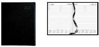 2025 Collins BD1081 Business Diary Day per Page, Black