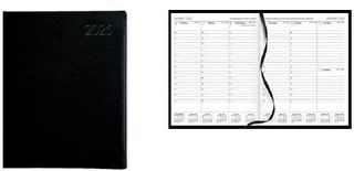 2025 Collins MD1083 Appointment Diary, Black