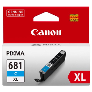 Canon CLI681XLC Cyan High Yield Ink Cartridge