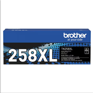 Brother TN258XLBK High Yield Toner Black