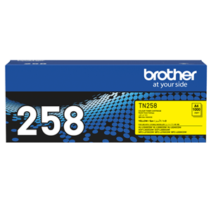 Brother TN258Y Toner Yellow