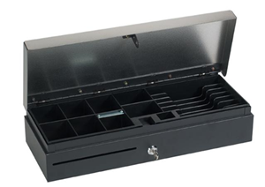 Maken FT460S Cash Drawer Stainless Steel Flip Lid 24V