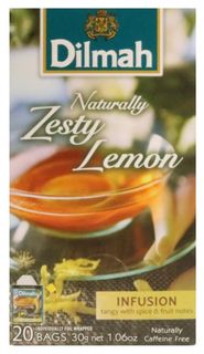 DILMAH ZESTY LEMON TEA BAGS P