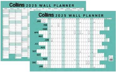 2025 A2 Wall Planner Laminated