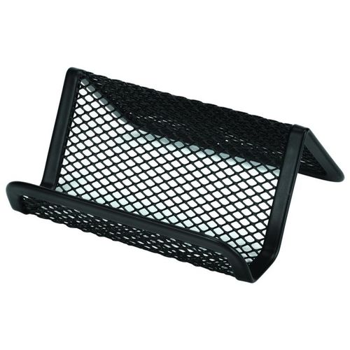 MESH BUSINESS CARD HOLDER BLA