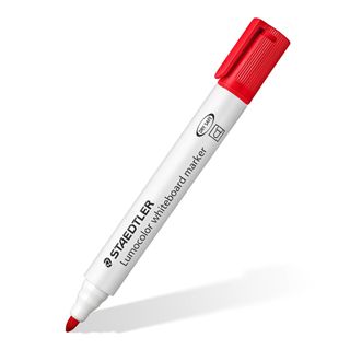 Staedtler 351 Whiteboard Marker Bullet Tip, Red