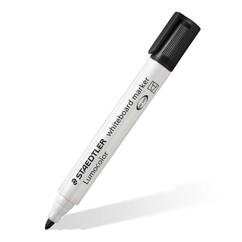 Staedtler 351 Whiteboard Marker Bullet Tip, Black