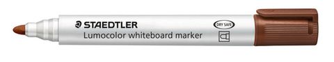 Staedtler 351 Whiteboard Marker Bullet Tip, Brown