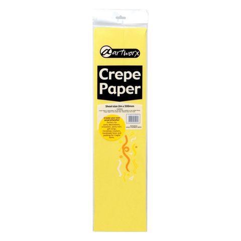 CREPE PAPER YELLOW