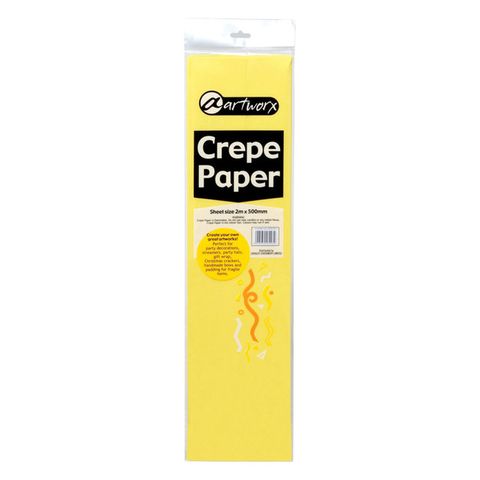 CREPE PAPER YELLOW