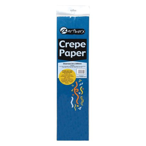 CREPE PAPER DARK BLUE