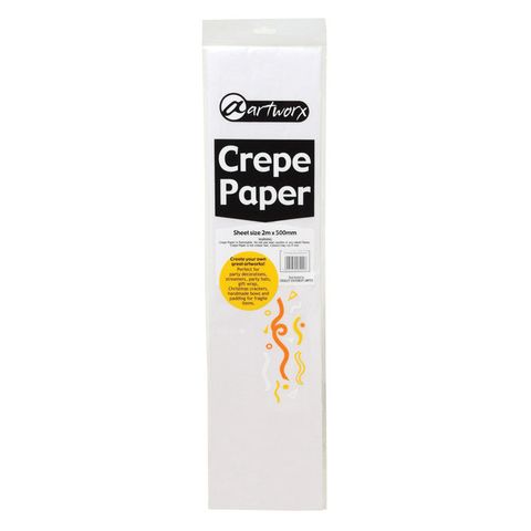 CREPE PAPER WHITE