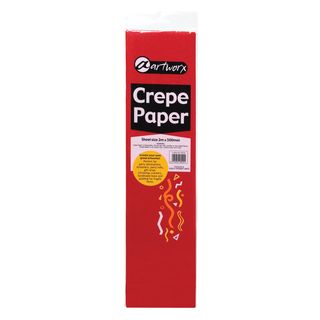 CREPE PAPER RED