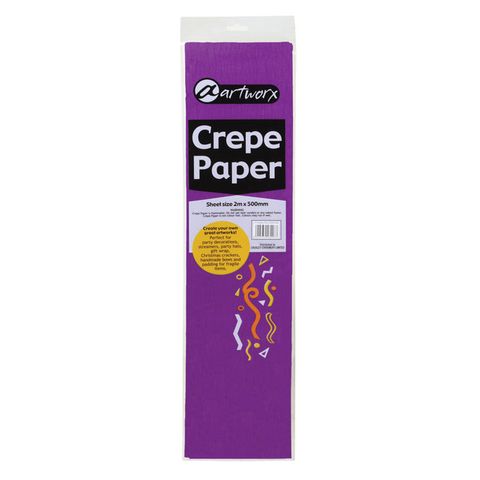 CREPE PAPER PURPLE