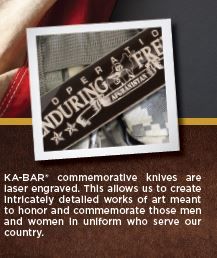 KA-BAR Military Commemorative Utility Fighting Knives