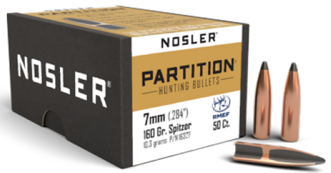 Nosler 7mm 160gr Sp Partition (50 ct.)