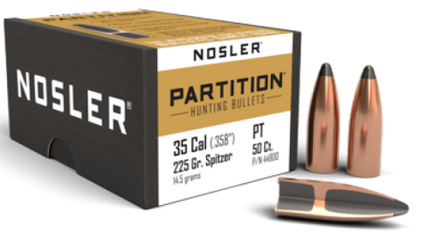 NOSLER 35 Cal 225gr SP Partition (50 ct.)