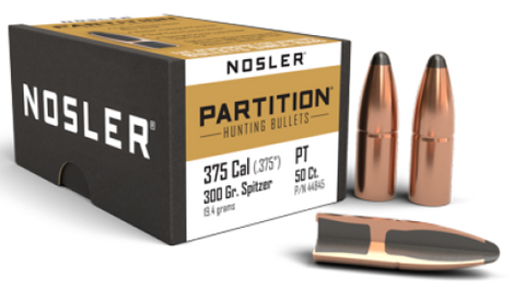 NOSLER 375 Cal 300gr SP Partition (50 ct.)