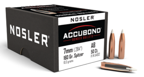 NOSLER 7mm 160gr AccuBond (50 ct.)