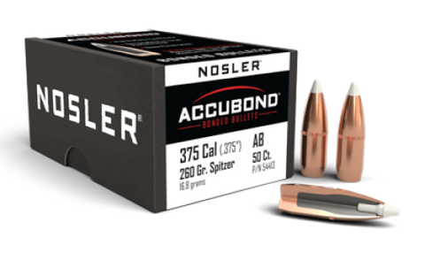 NOSLER 375 Cal 260gr AccuBond Cann .725 (50 ct.)
