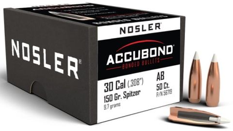 NOSLER 30 Cal 150gr AccuBond (50 ct.)