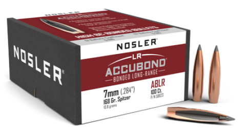 Nosler 7mm 168gr SP ABLR(100 ct)