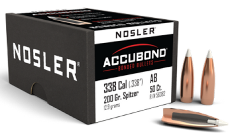 NOSLER 338 Cal 200gr AccuBond (50 ct.)