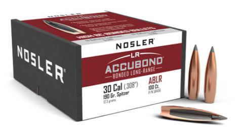 NOSLER 30 Cal 190gr SP ABLR (100 ct)
