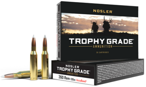 NOSLER 260 Remington 130gr Accubond (20 ct.)