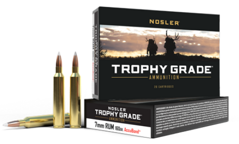 NOSLER 7mm RUM 160gr AccuBond (20 ct.)