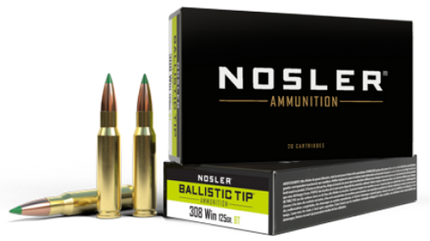 NOSLER 308 Win 125gr Ballistic Tip (20 ct.)