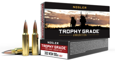 NOSLER 300 WSM 190gr ABLR (20 ct.)