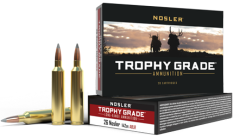 NOSLER 26 Nosler 142gr ABLR (20 ct.)