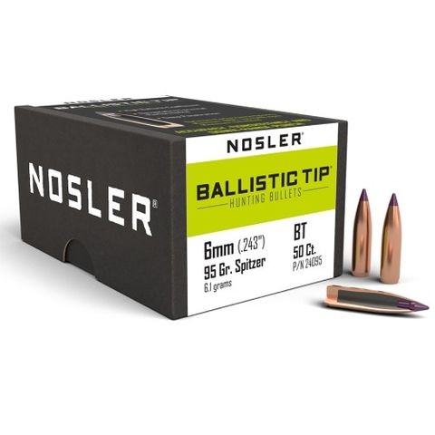 NOSLER 6mm 95gr Ballistic Tip (50 ct.)