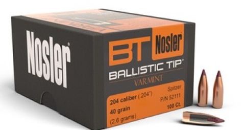 NOSLER 20 Cal 40gr Ballistic Tip (100 ct.)