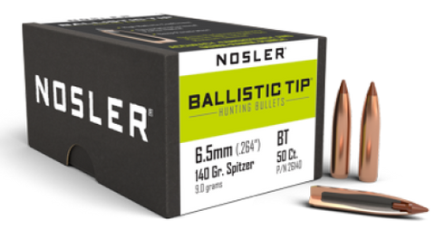 Nosler 6.5mm 140gr Ballistic Tip (50 ct.)