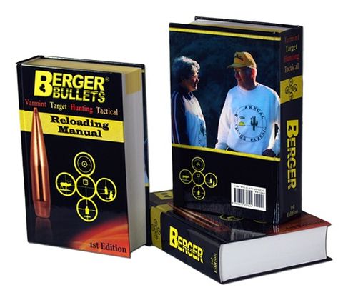 BERGER BULLETS FIRST EDITION RELOADING MANUAL