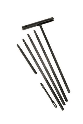 KLEENBORE MULTI SECTION CLEANING ROD W/VINYL POUCH -.22-.45 CALIBER HANDGUN/RIFLE 30 in - STEEL