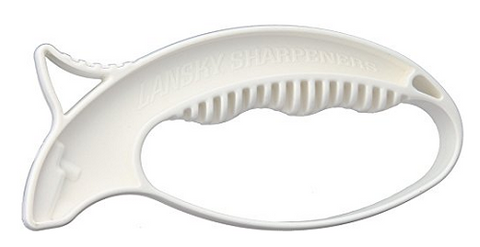 LANSKY  FILLET & BAIT KNIFE SHARPENER - WHITE