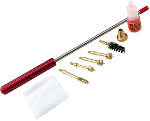 PROSHOT 8in COATED PISTOL ROD KIT FOR .38CAL./9MM-.40CAL./10MM-.45CAL.