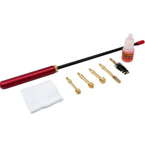 PROSHOT 8in COATED PISTOL ROD KIT FOR .38CAL./9MM-.40CAL./10MM-.45CAL.