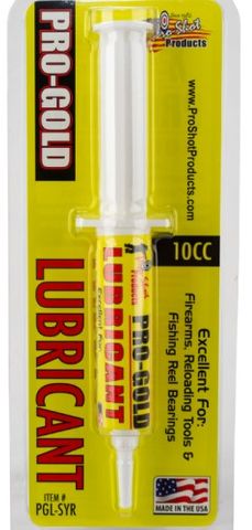 PROSHOT 10CC SYRINGE PRO-GOLD LUBE