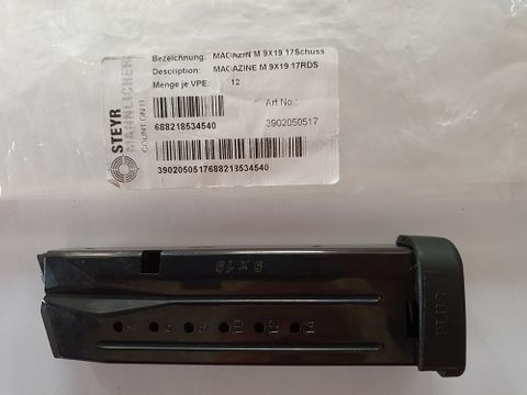 STEYR Magazine M9 9x19 (17-round)