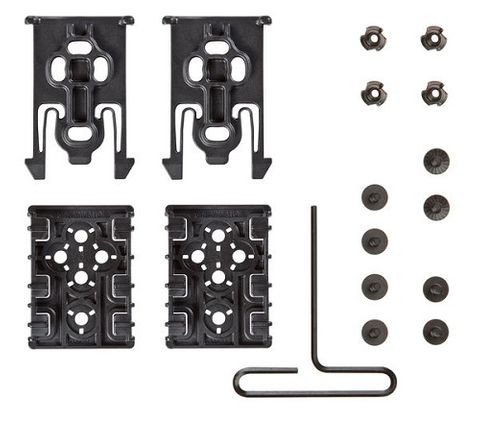 SAFARILAND ELS-KIT1-2 EQUIPMENT LOCKING KIT BLACK