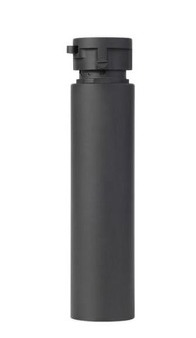 ASE DUAL762-BL suppressor w/out flash hider, BLACK CERAKOTE