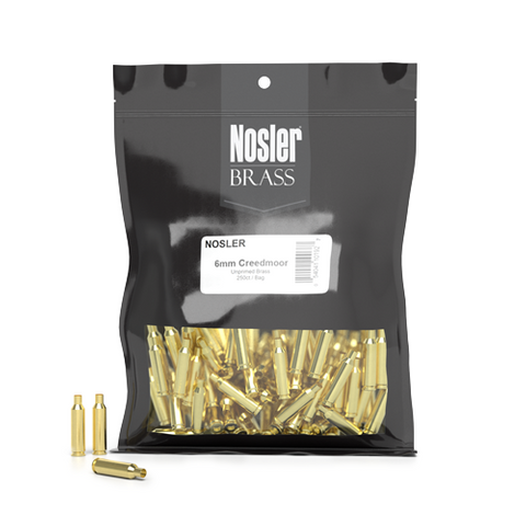 NOSLER BULK BRASS 6mm Creedmoor NOS HS (100 CT)
